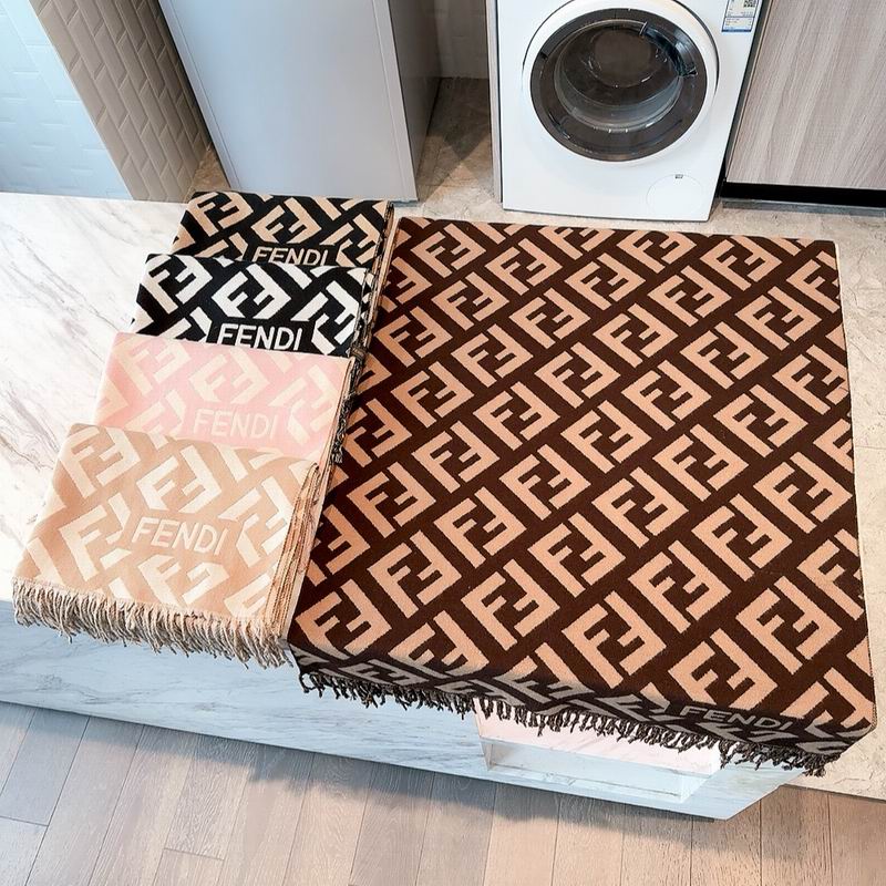 Fendi scarf 63X180cm E08